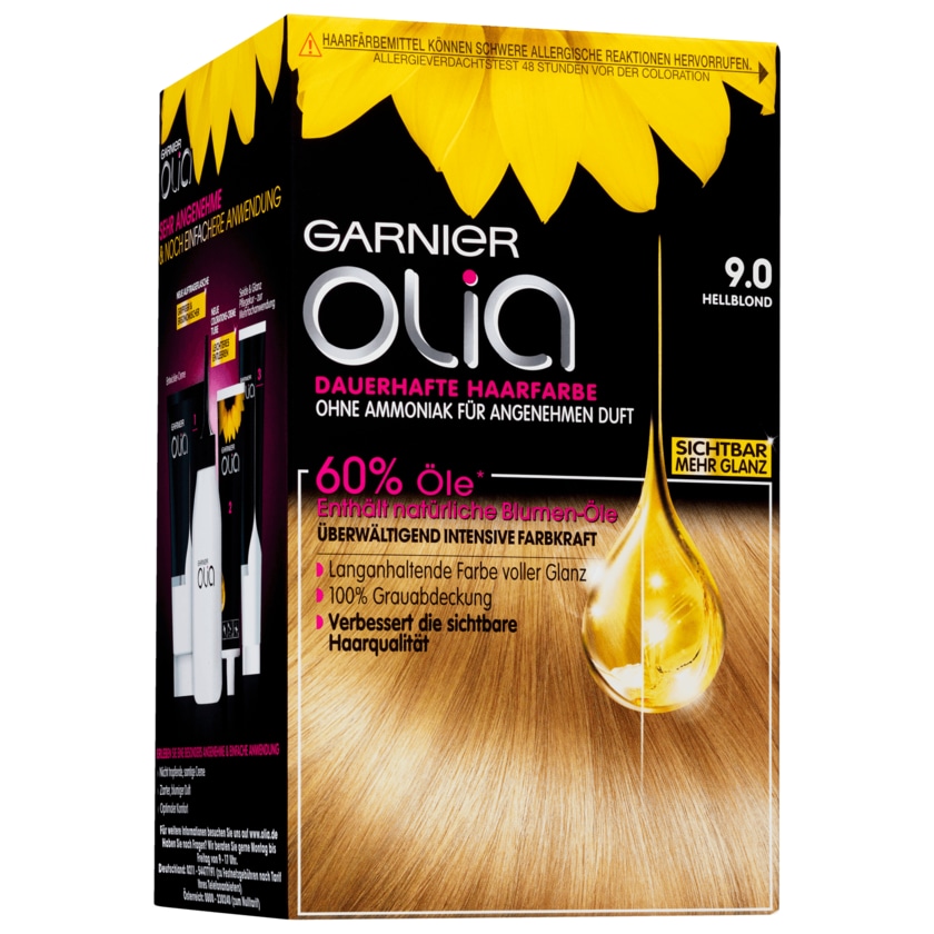 Garnier Olia Dauerhafte Haarfarbe 9.0 hellblond
